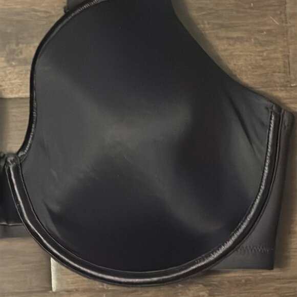 Van Elle black Bra size 36DD LINGERIE wired brano padding - Picture 2 of 7